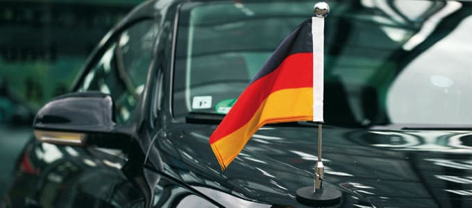 Autofahne Autoflagge Auto Fenster Fahne Flagge DEUTSCHLAND